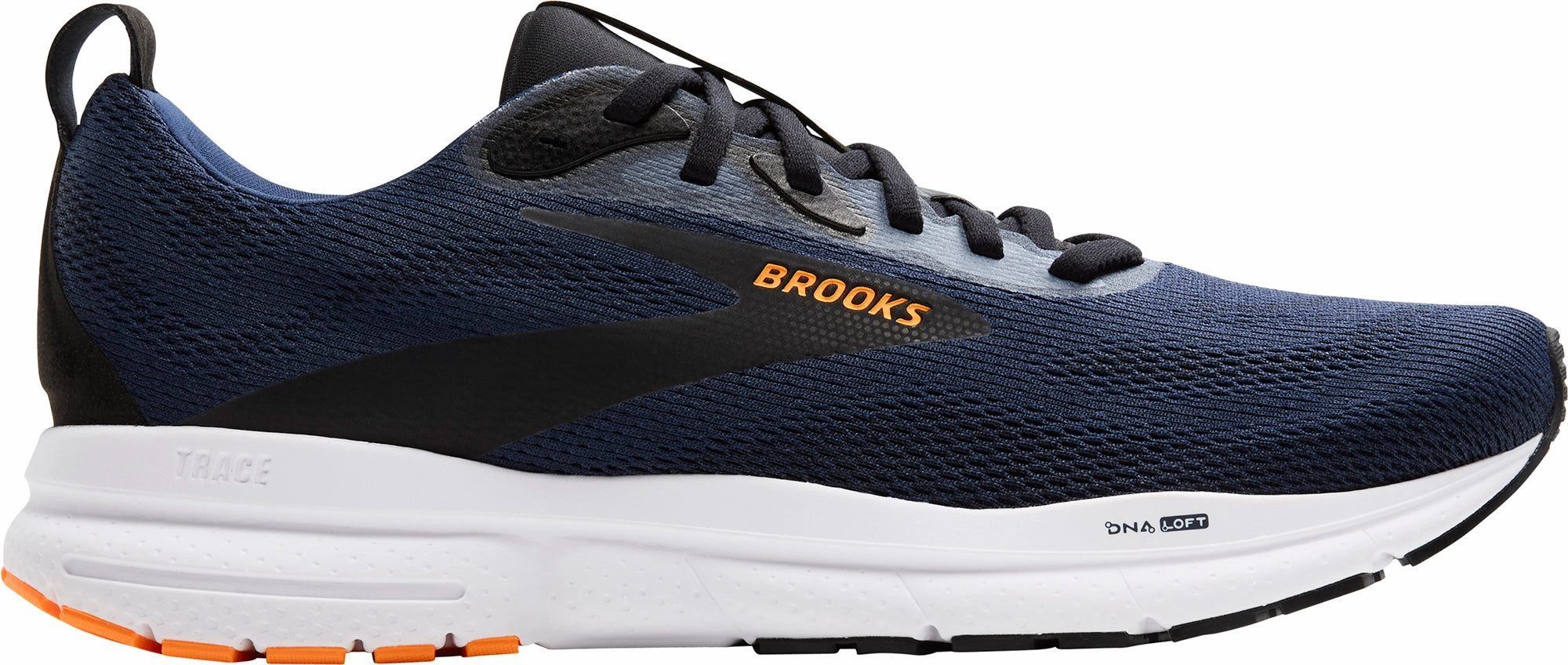 Brooks Trace 4 Mens Running Shoes - Blue Shock Resistance Layered Propulsion Plate