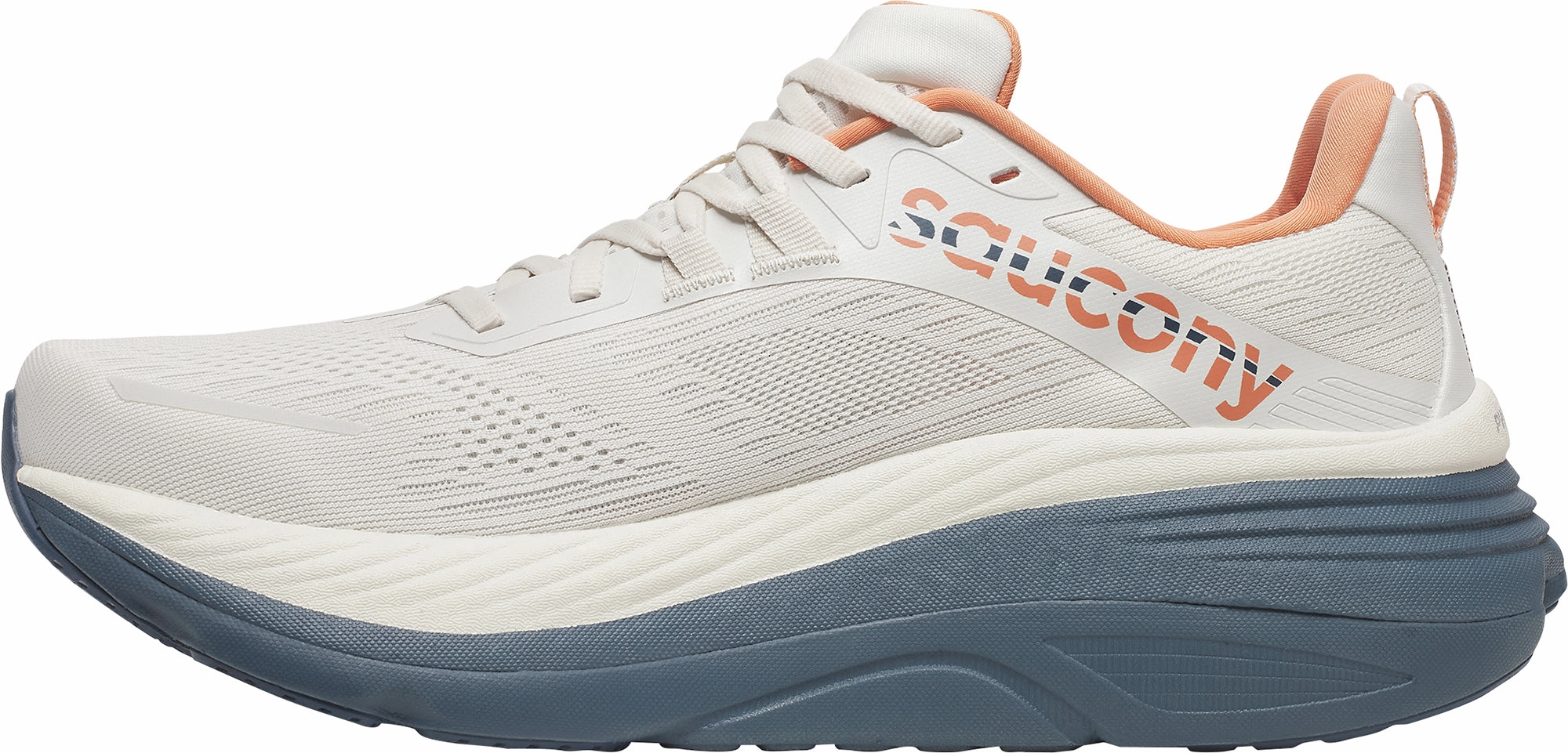 Saucony Hurricane 24 Mens Running Shoes - White Thermoplastic Polyurethane Cage