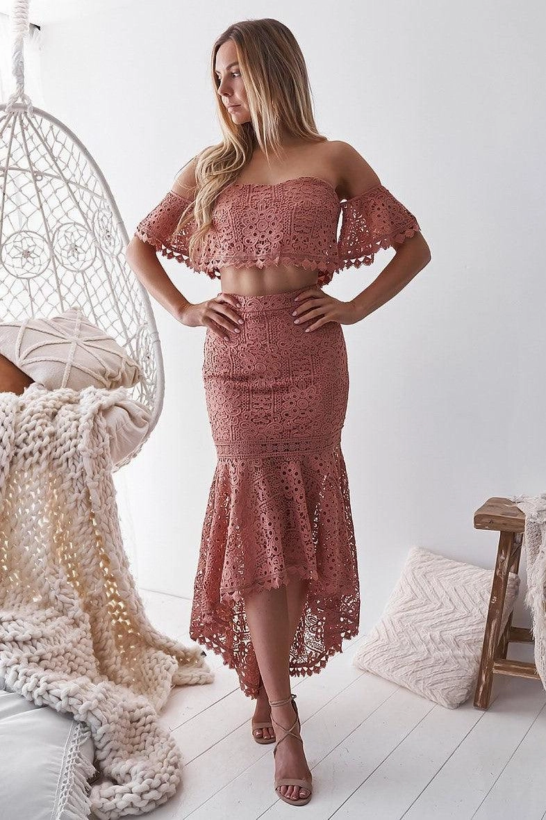 Celine Set - Mauve Relaxed Comfort Look Timeless Style