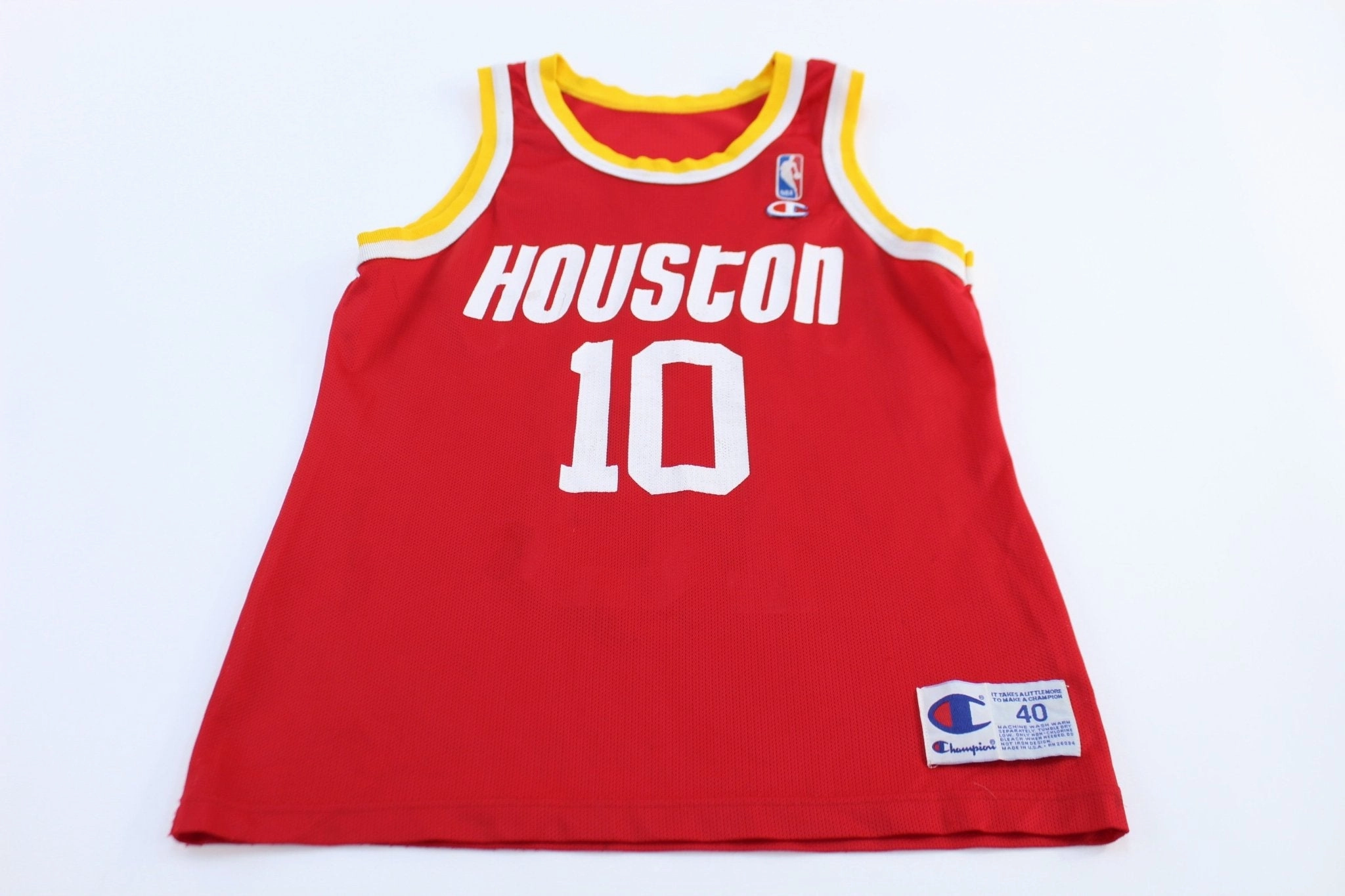 Champion Sam Cassell Houston Rockets Basketball Jersey Adaptable Fit Soft touch finish