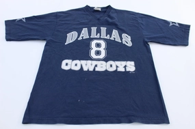 90's Dallas Cowboys Troy Aikman Jersey T-Shirt Eco Certified Fiber