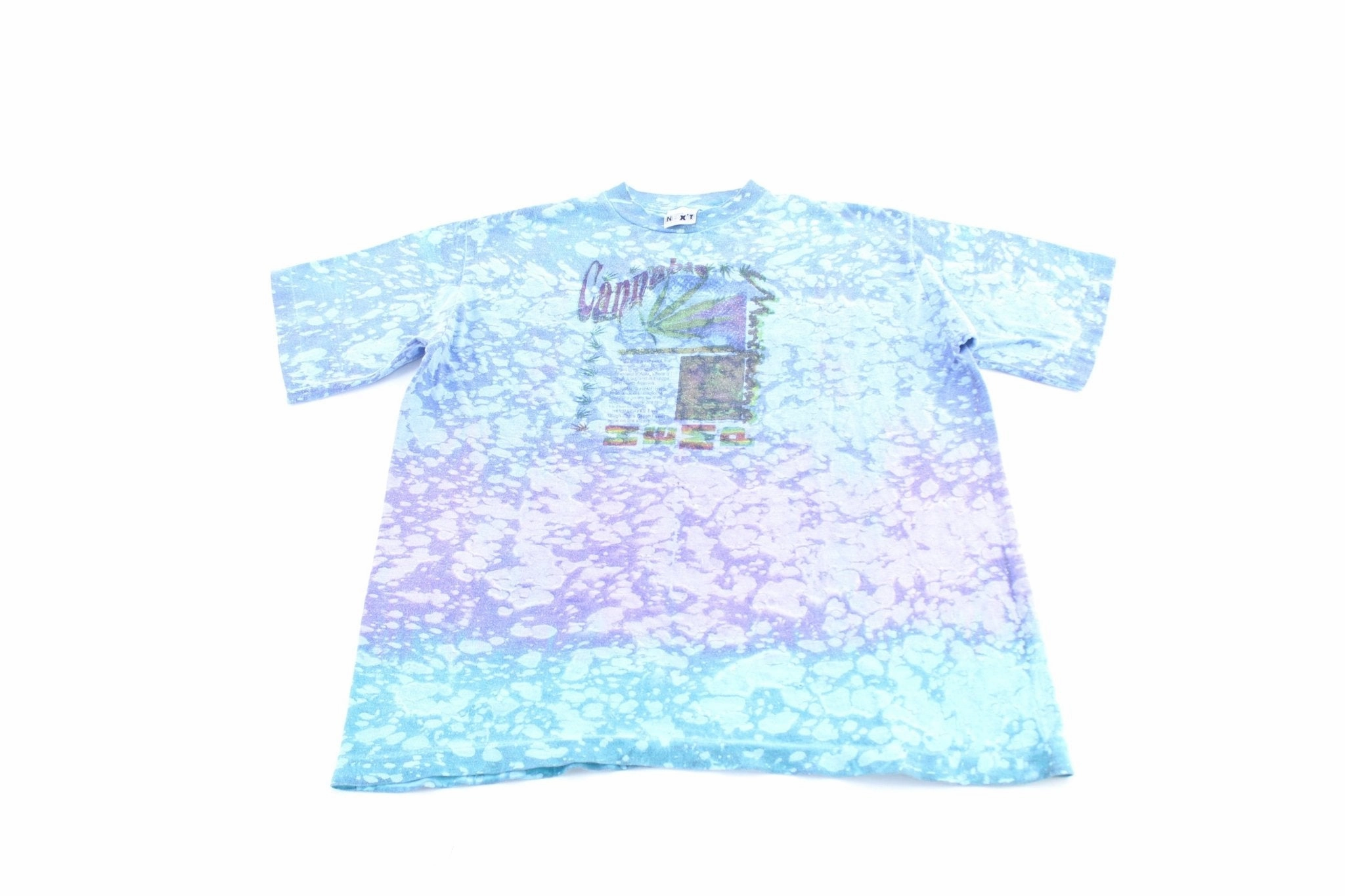 90's Cannabis Origin Tie-Dye T-Shirt Soft and Light Wear