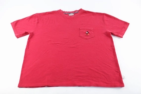 Walt Disney World Embroidered Mickey Mouse T-Shirt Minimal Comfort Style