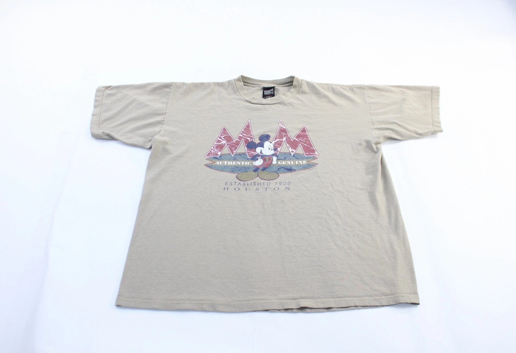 90's Disney Mickey Mouse T-Shirt NonIrritatingTags Casual Active