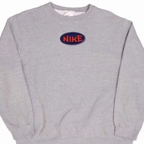 Soft Touch VINTAGE NIKE EMBROIDERED SPELLOUT SWEATSHIRT 1990S SIZE XL MADE IN USA