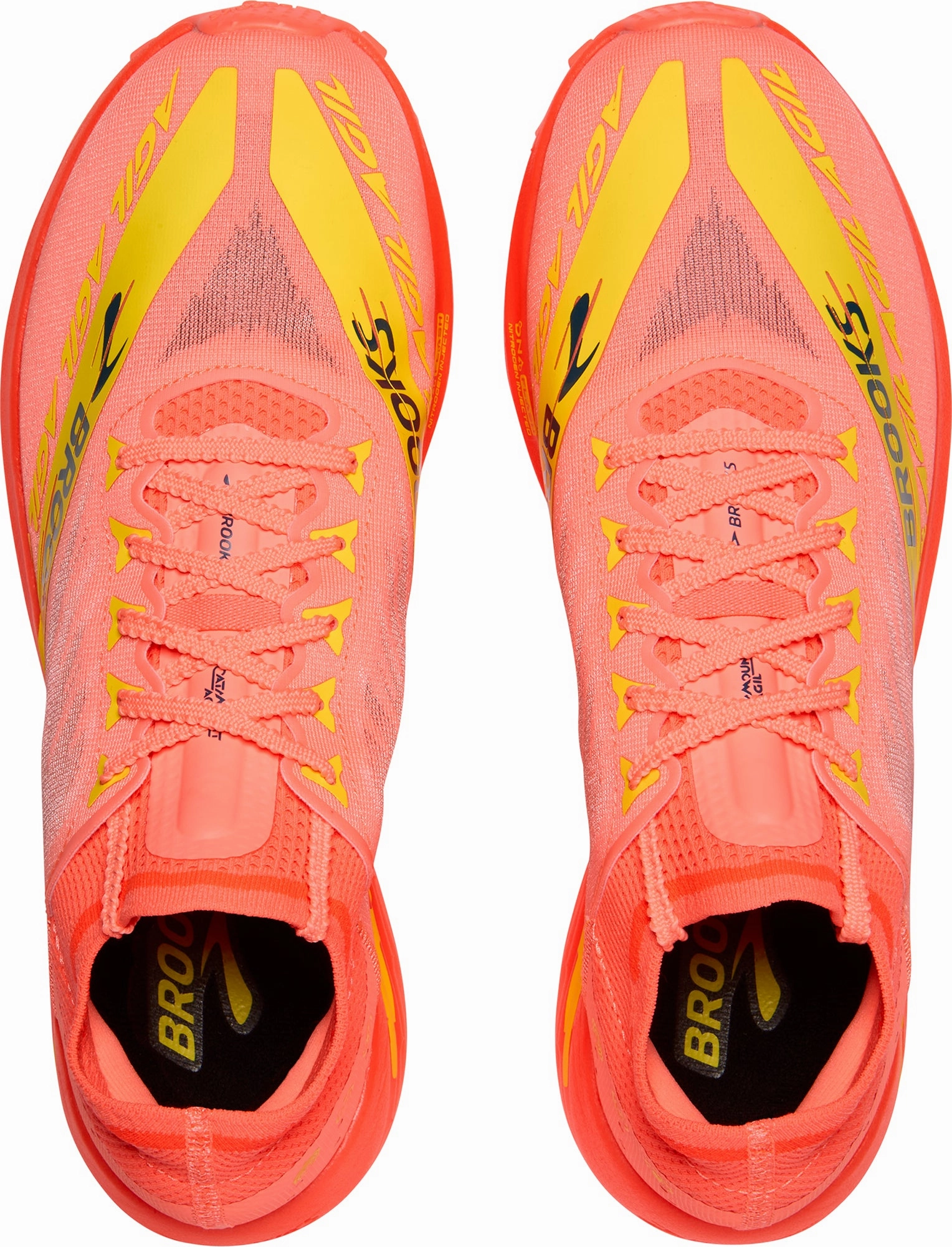 Dynamic flex Brooks Catamount Agil Trail Running Shoes - Orange