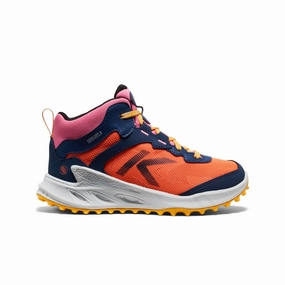 Big Kids' Zionic Waterproof Boot  |  Naval Academy/Nasturtium Shock Absorbing Soft Material