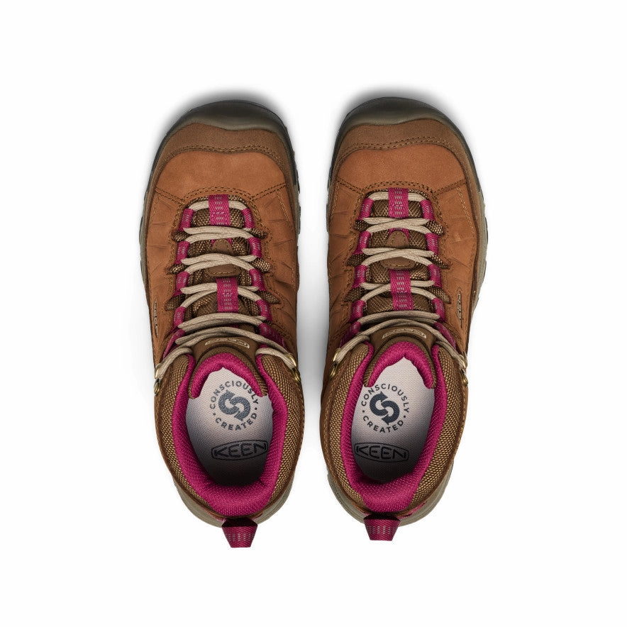 Adventure Women's Targhee IV Waterproof Hiking Boot  |  Bison/Beaujolais