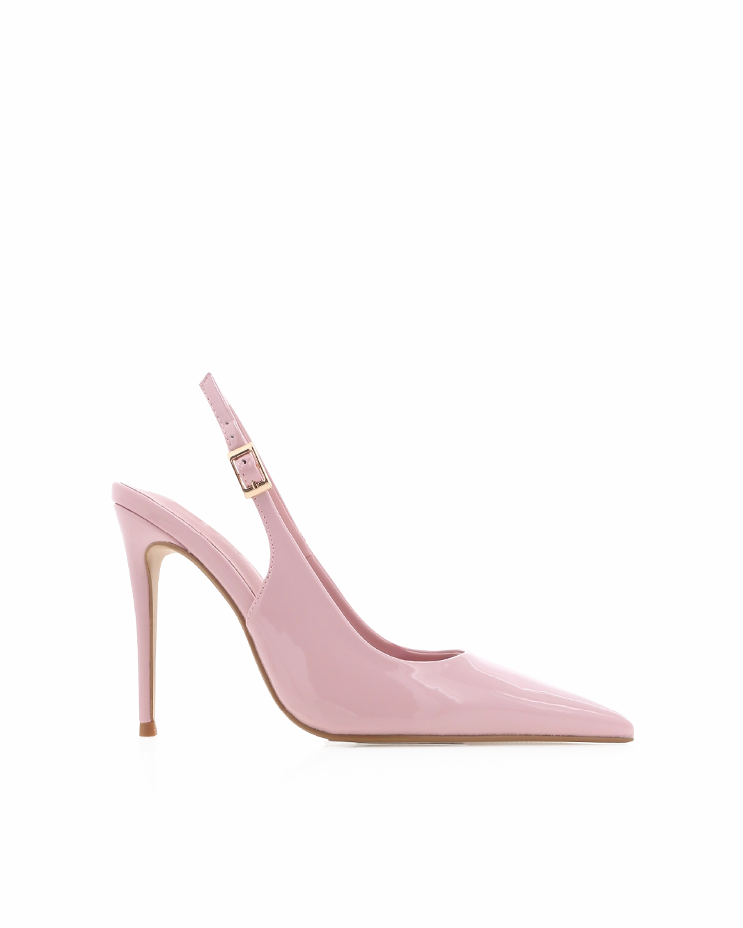 Sophisticated Pumps Bold Heel Boots GIOVINA - BALLET PINK PATENT