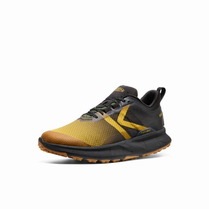 Men's 450 Dirt Waterproof Hiking Shoe  |  Lemon Curry/Black Comfortable Insole