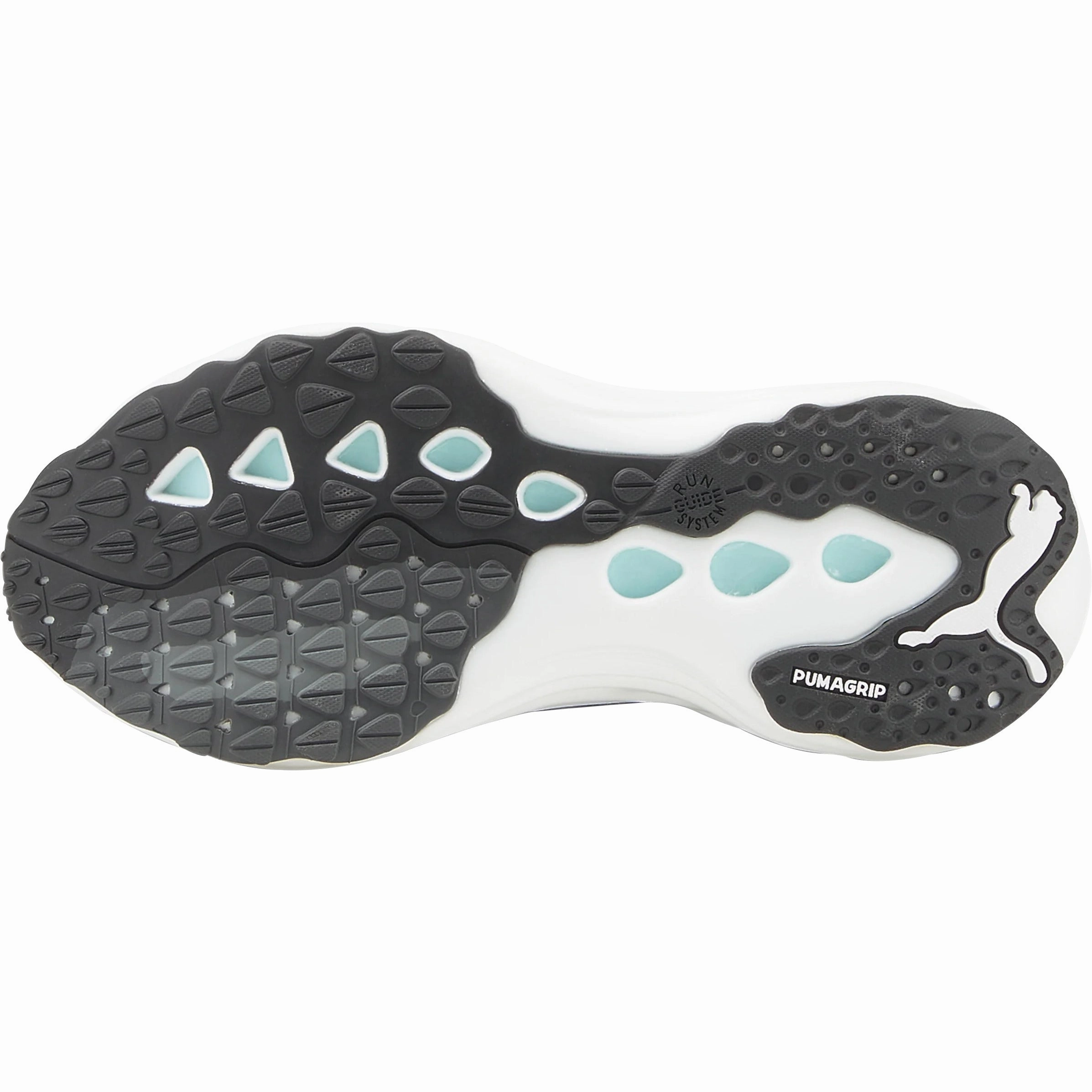 Puma ForeverRun Nitro Mens Running Shoes - Black tapered shoes