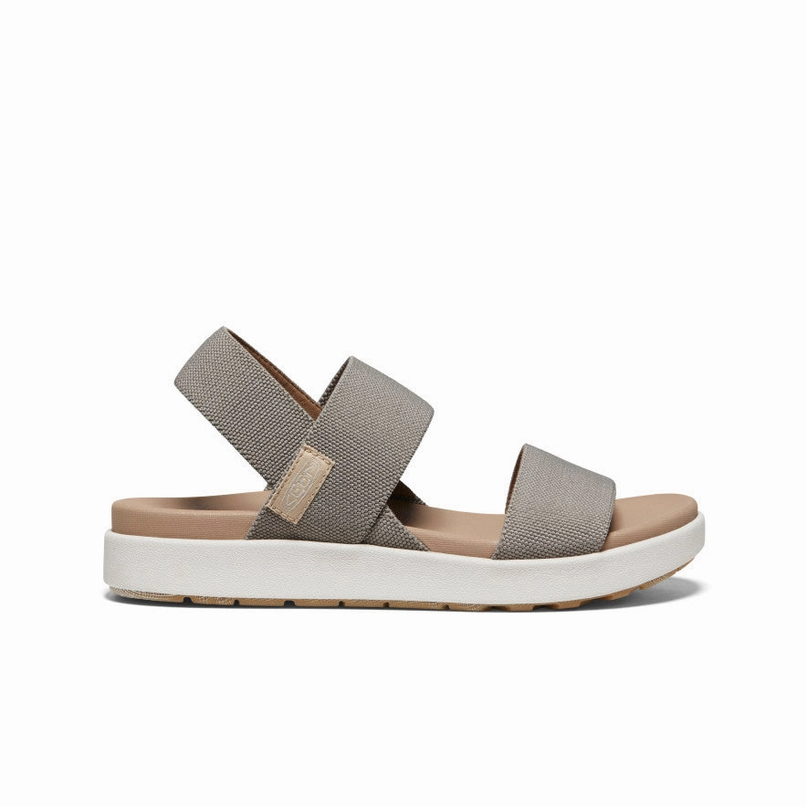 Women's Elle Backstrap Sandal Wide  |  Brindle/Birch subtle style