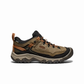 Men's Targhee IV Waterproof Hiking Shoe  |  Sea Turtle/Roasted Pecan Lace Up