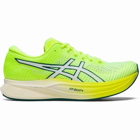Airflow Ventilation Tech Asics Magic Speed 2 Womens Running Shoes - Yellow