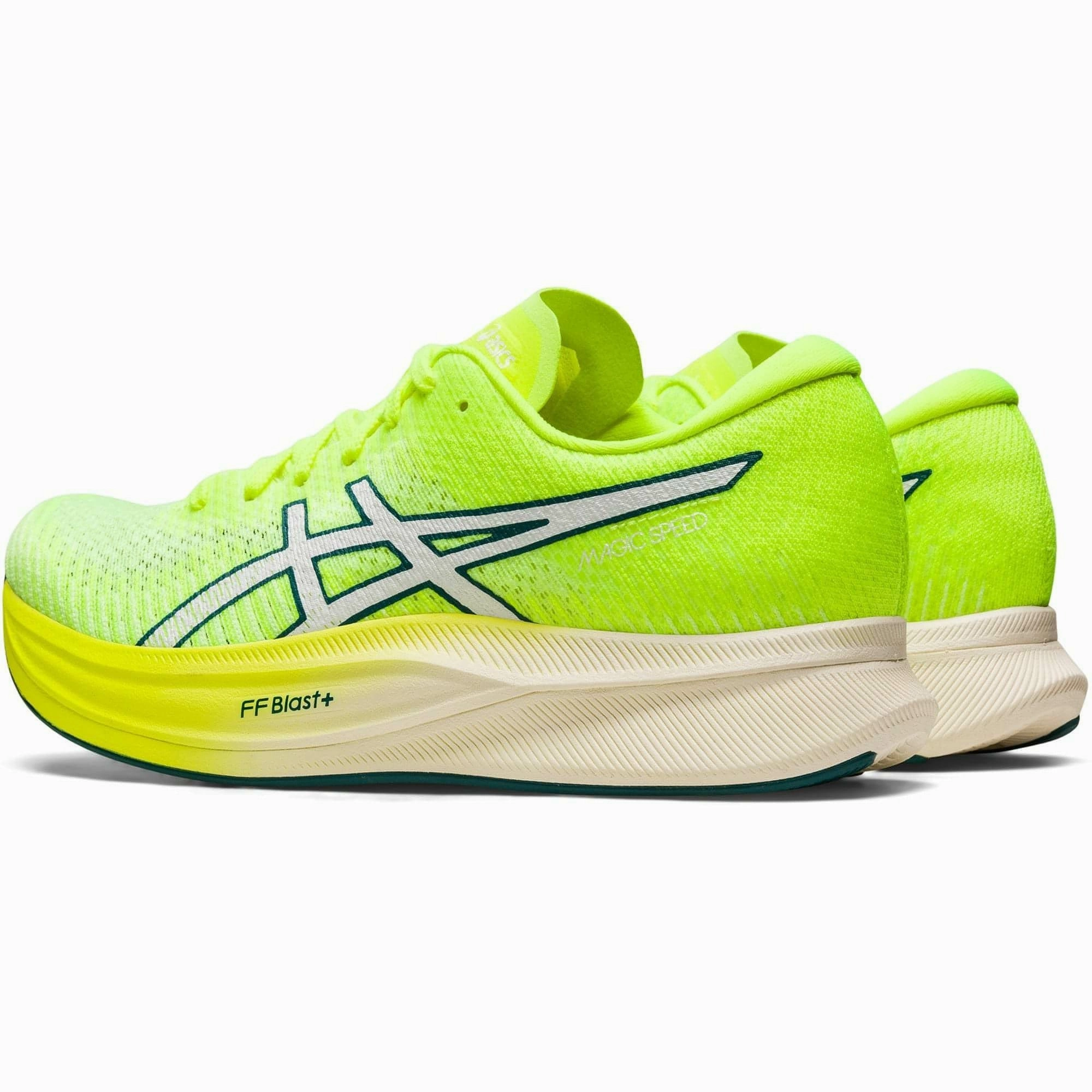 social - event running gear Asics Magic Speed 2 Womens Running Shoes - Yellow