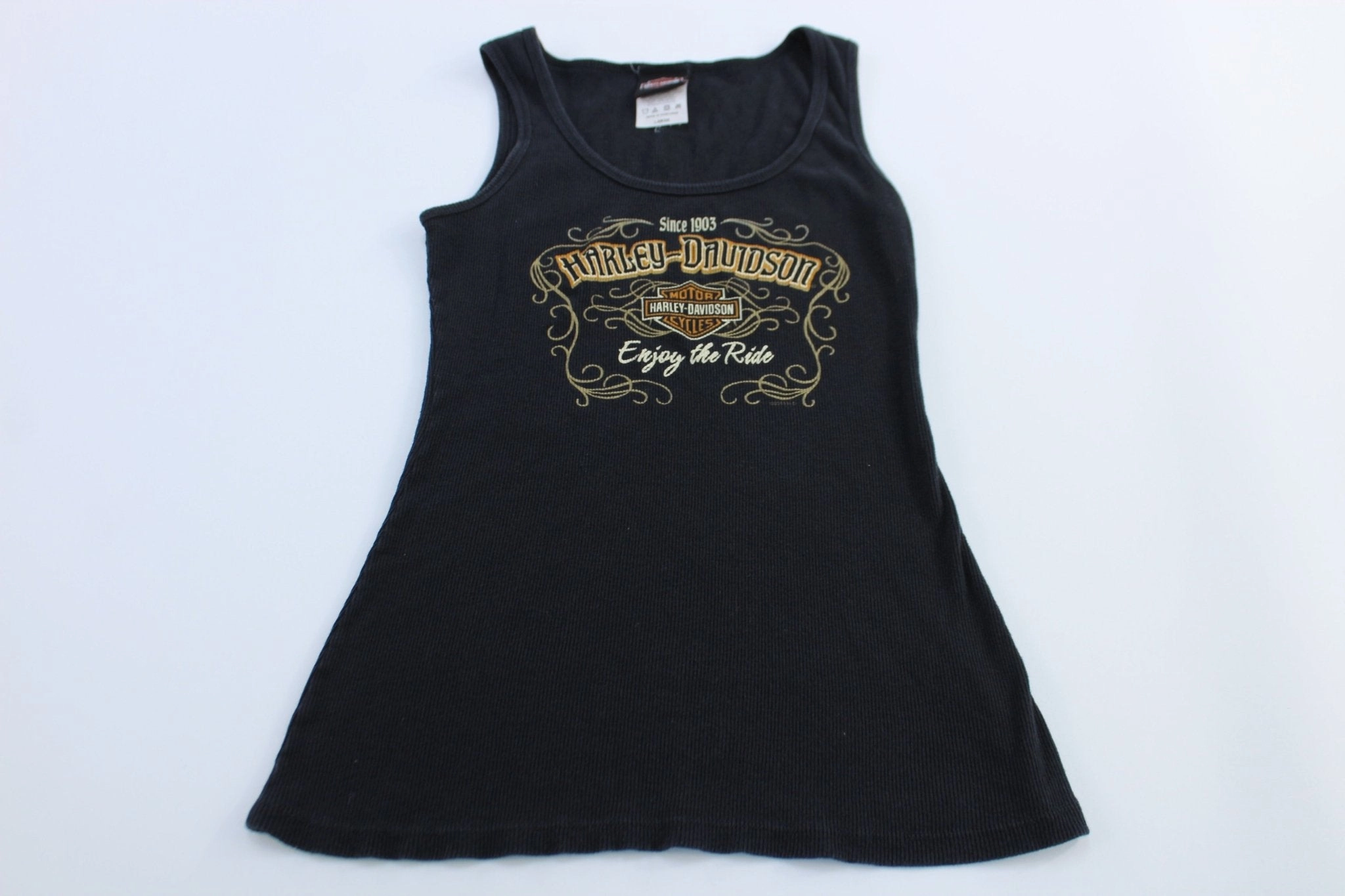 Women's Harley Davidson Motorcycles Jacksonville, Florida Tank Top Anti Static Weave Technology