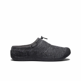 Weekend Vibes Cushion Sole Men's Howser III Slide  |  Charcoal Grey Felt/Black