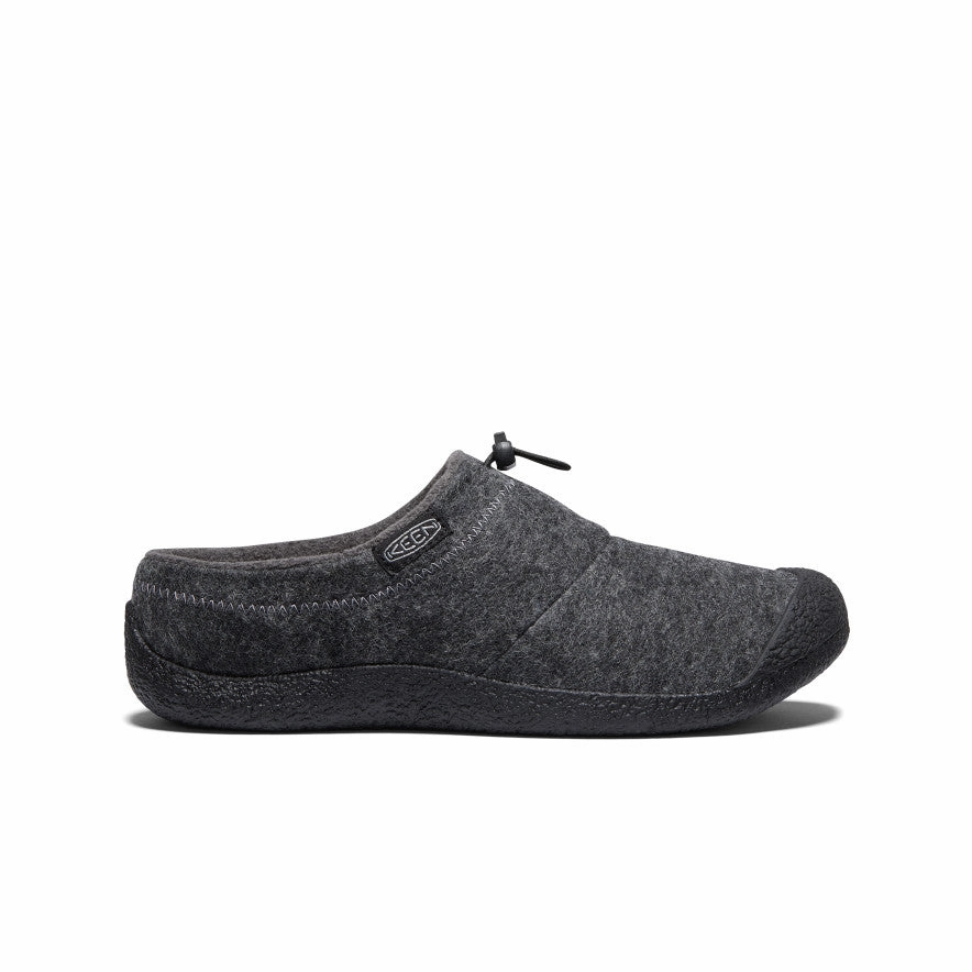 Outfit Match Sock Entry Men's Howser III Slide  |  Charcoal Grey Felt/Black