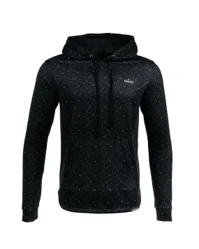 Breathable Material Speckled Black Golf Hoodie