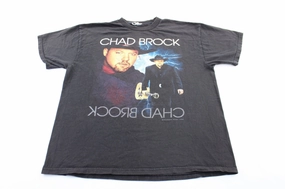 Sleek Stretch 1999 Chad Brock Lightning Does The Work Tour T-Shirt