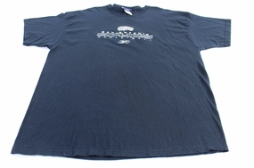 Comfortable Piece Cross Grain Knit Vintage Reebok San Antonio Basketball Embroidered T-shirt