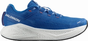 Enhanced Traction Grip Dependable quality Salomon Aero Glide 3 Mens Running Shoes - Blue