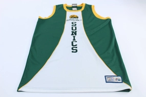 Seattle Supersonics Embroidered Hardwood Classics Basketball Jersey Casual Movement