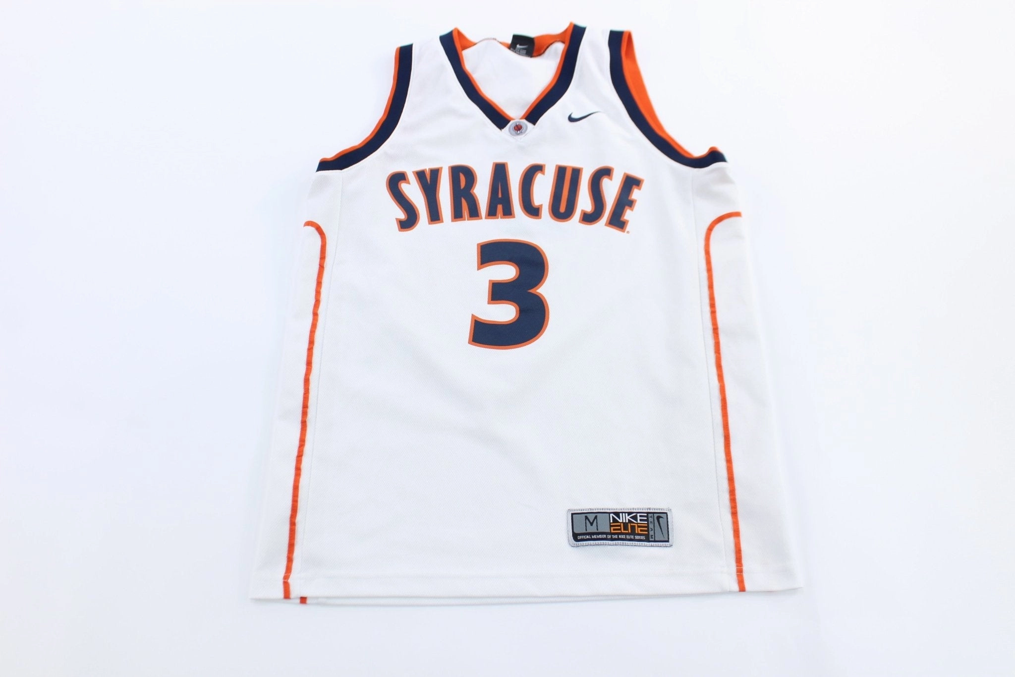 Y2K Nike Embroidered Logo Syracuse University #3 Basketball Jersey Rush Ready