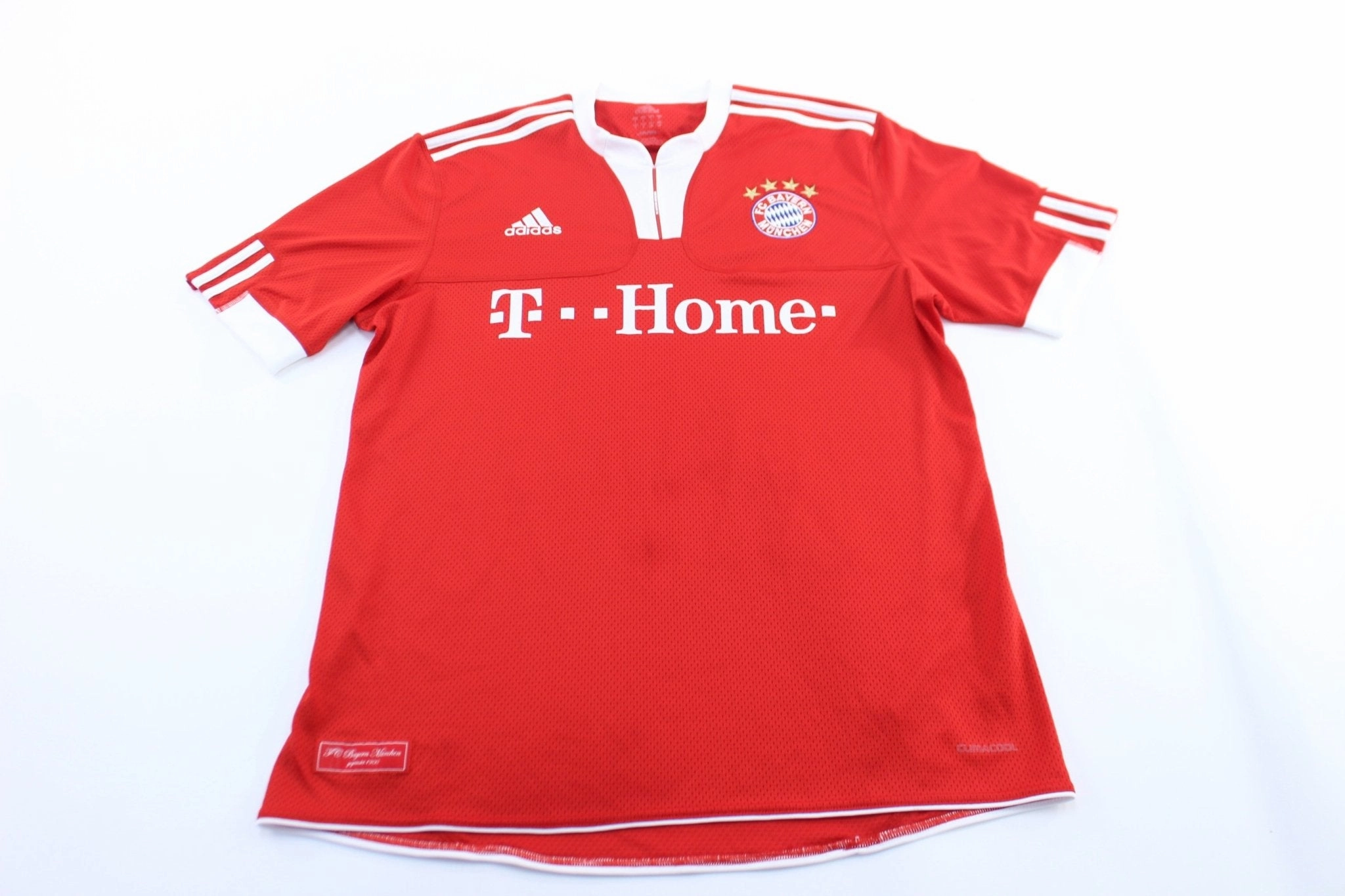 High Compression Knit Adidas Embroidered Logo FC Bayern Munchen #17 Drew Soccer Jersey