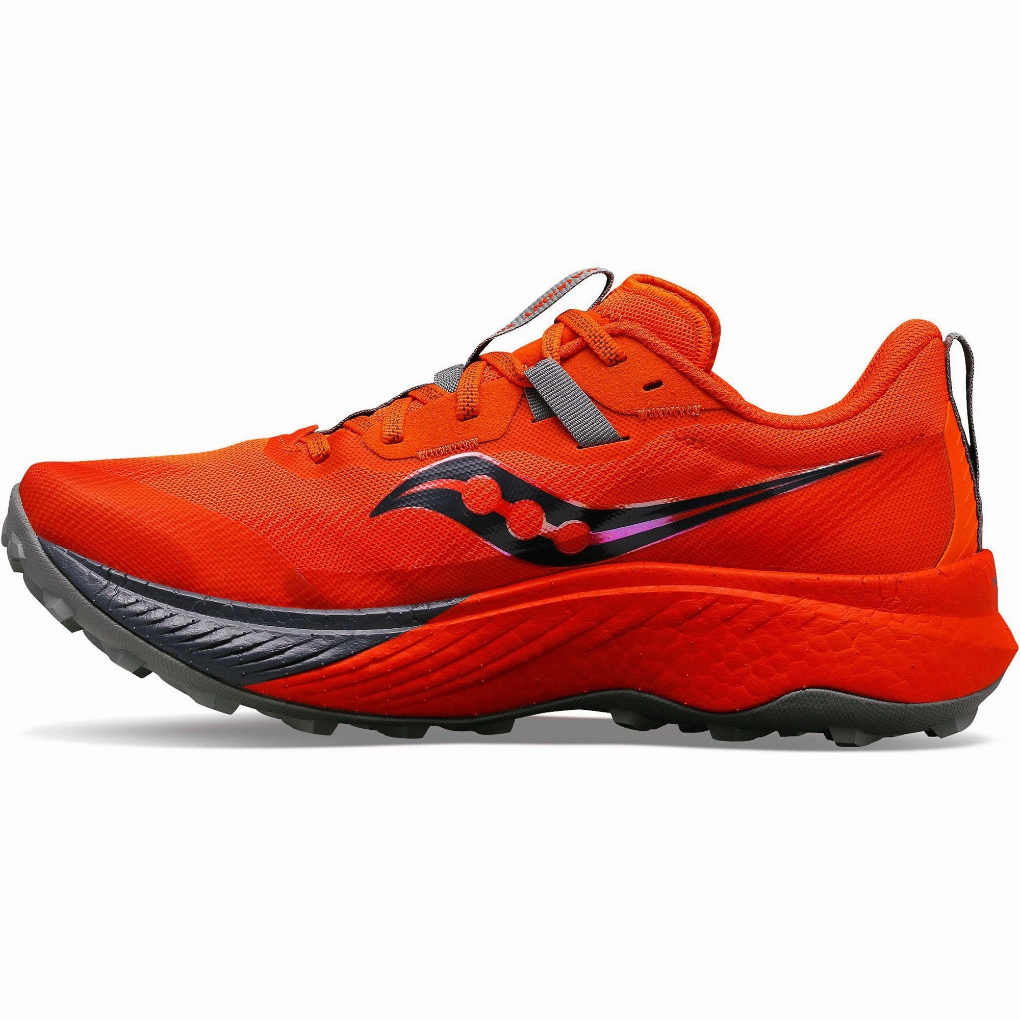 Cross Routine Lockdown Heel Saucony Endorphin Edge Mens Trail Running Shoes - Red