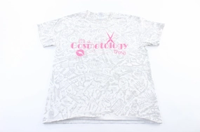 Cosmetology All Over Print T-Shirt Quick Layer Fit Relaxed and Easy