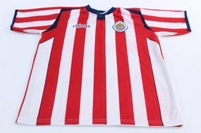 Sustainable Dye Method Youth Club Deportivo Guadalajara Striped Soccer Jersey