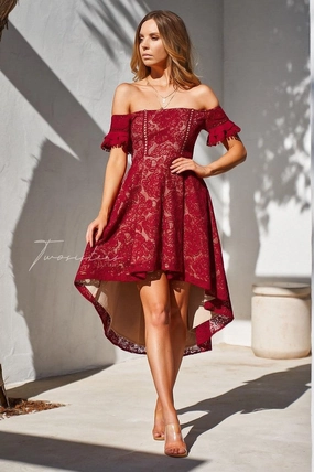 Megan Dress - Red Smart Glide Moment Soft