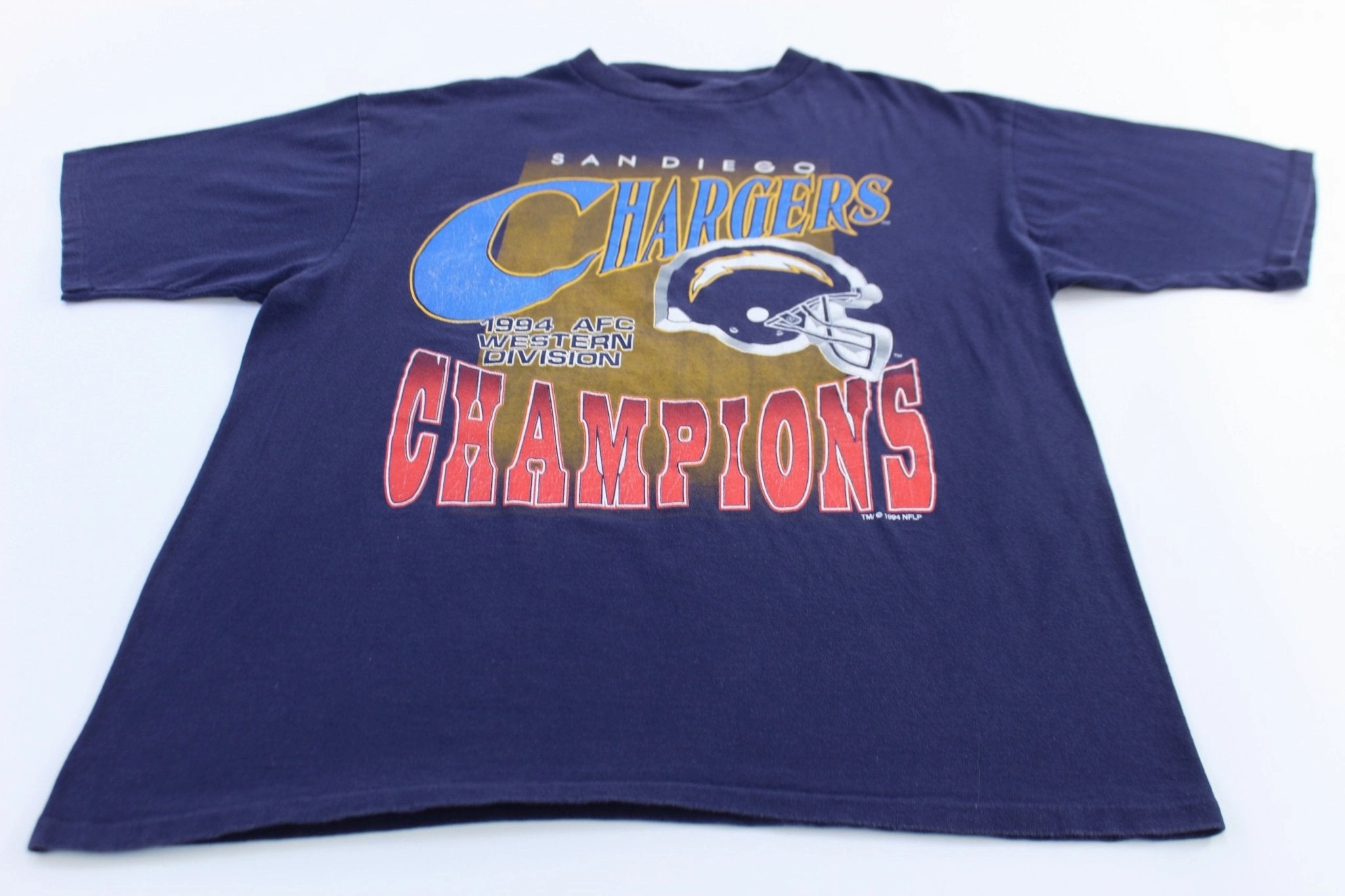 Effortless Wearable 1994 San Diego Chargers AFC Western Division Champions T-Shirt
