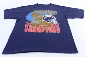Effortless Wearable 1994 San Diego Chargers AFC Western Division Champions T-Shirt