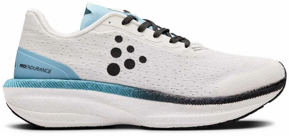 Craft Pro Endur Distance Mens Running Shoes - White foot - friendly - feature shoes