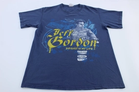 Chase Authentics Jeff Gordon Nascar Graphic T-Shirt Friction Free Inner Lining