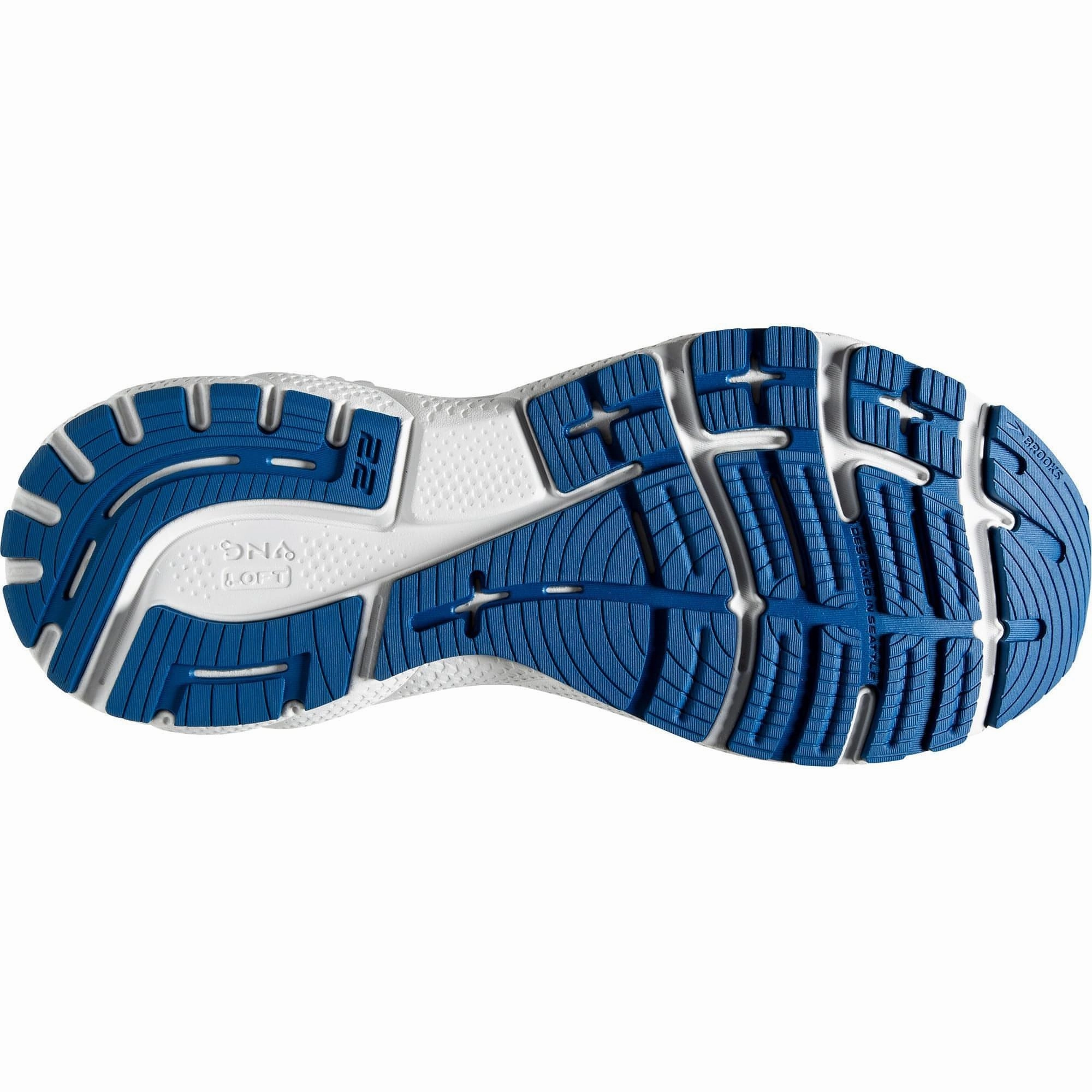 Brooks Adrenaline GTS 22 Mens Running Shoes - Blue Open Toe Design international - themed running gear