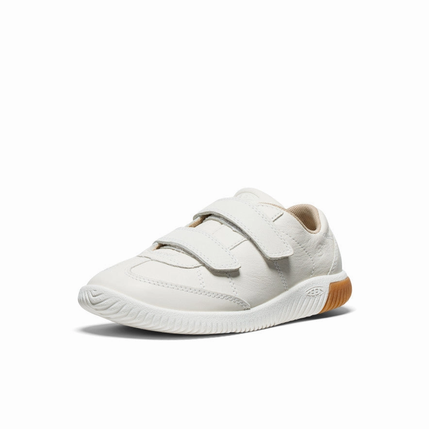 Padded collar Big Kids' KNX T-Toe Sneaker  |  Star White/Star White