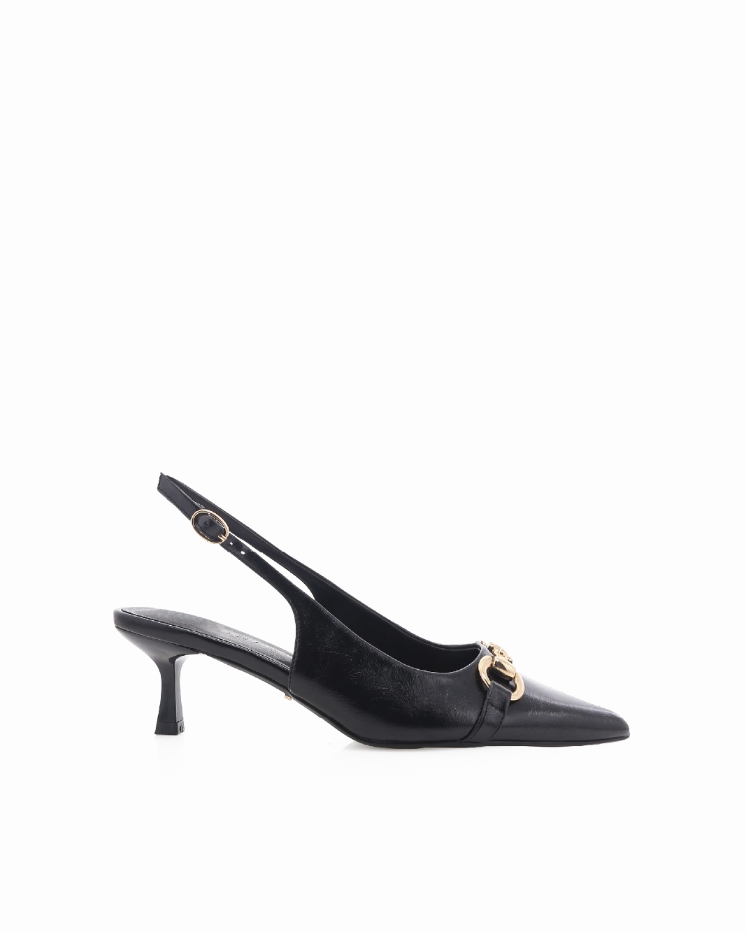 CRICKET - BLACK SHINE Classic White Heels Sexy High Heels