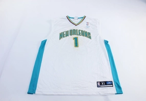 Training Ready Reebok Embroidered Logo New Orleans Pelicans Anthony Davis Basketball Jersey