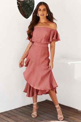 Dalila Dress - Rose Pure Lines New Mood