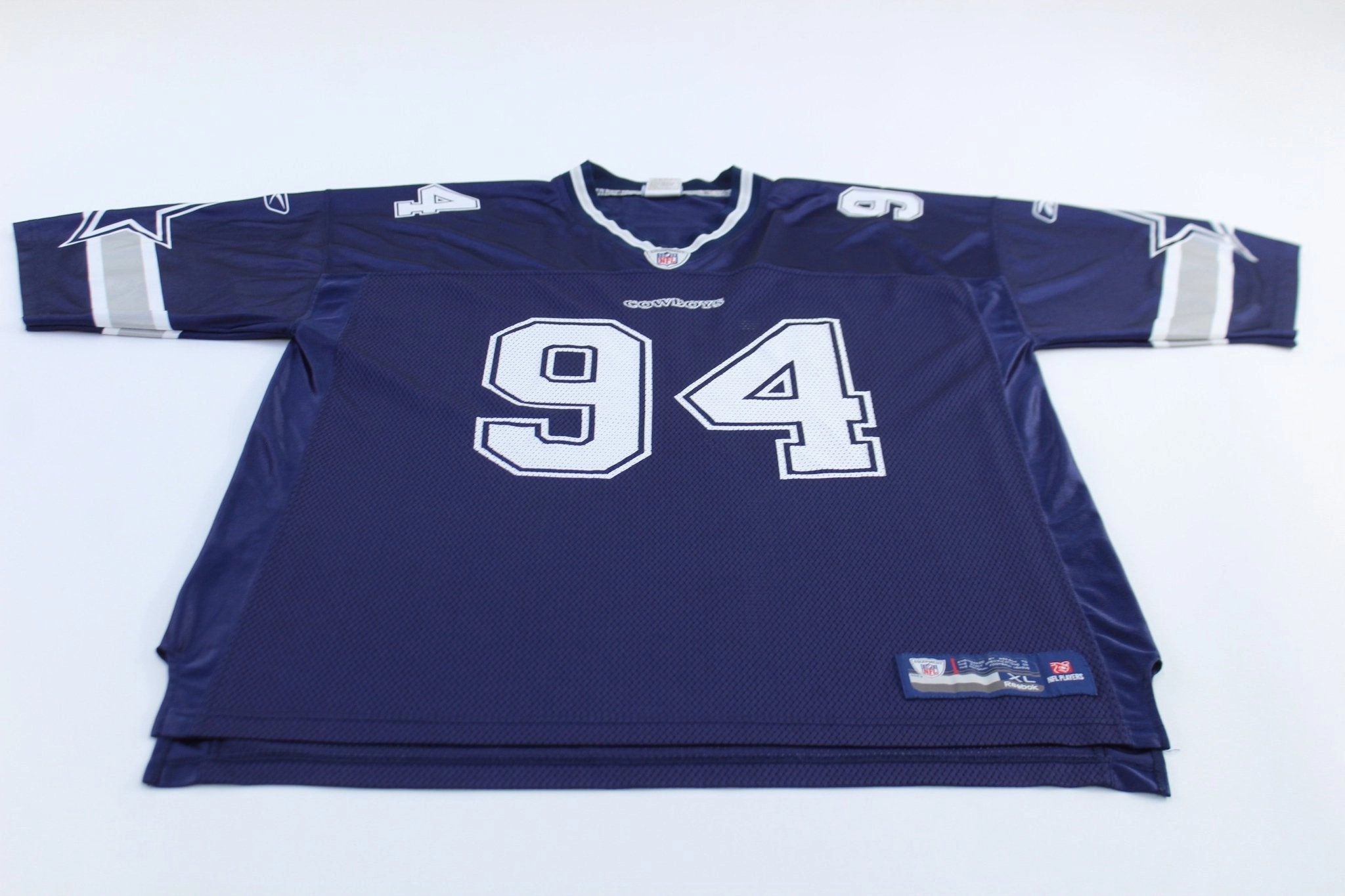 Abrasion resistant Wear Resistant Reinforcement Dallas Cowboys DeMarcus Ware #94 Reebok Football Jersey
