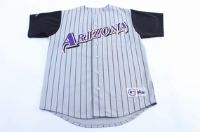 Majestic Embroidered Arizona Diamondbacks Randy Johnson Baseball Jersey Fast Wear Reinforced Shoulders