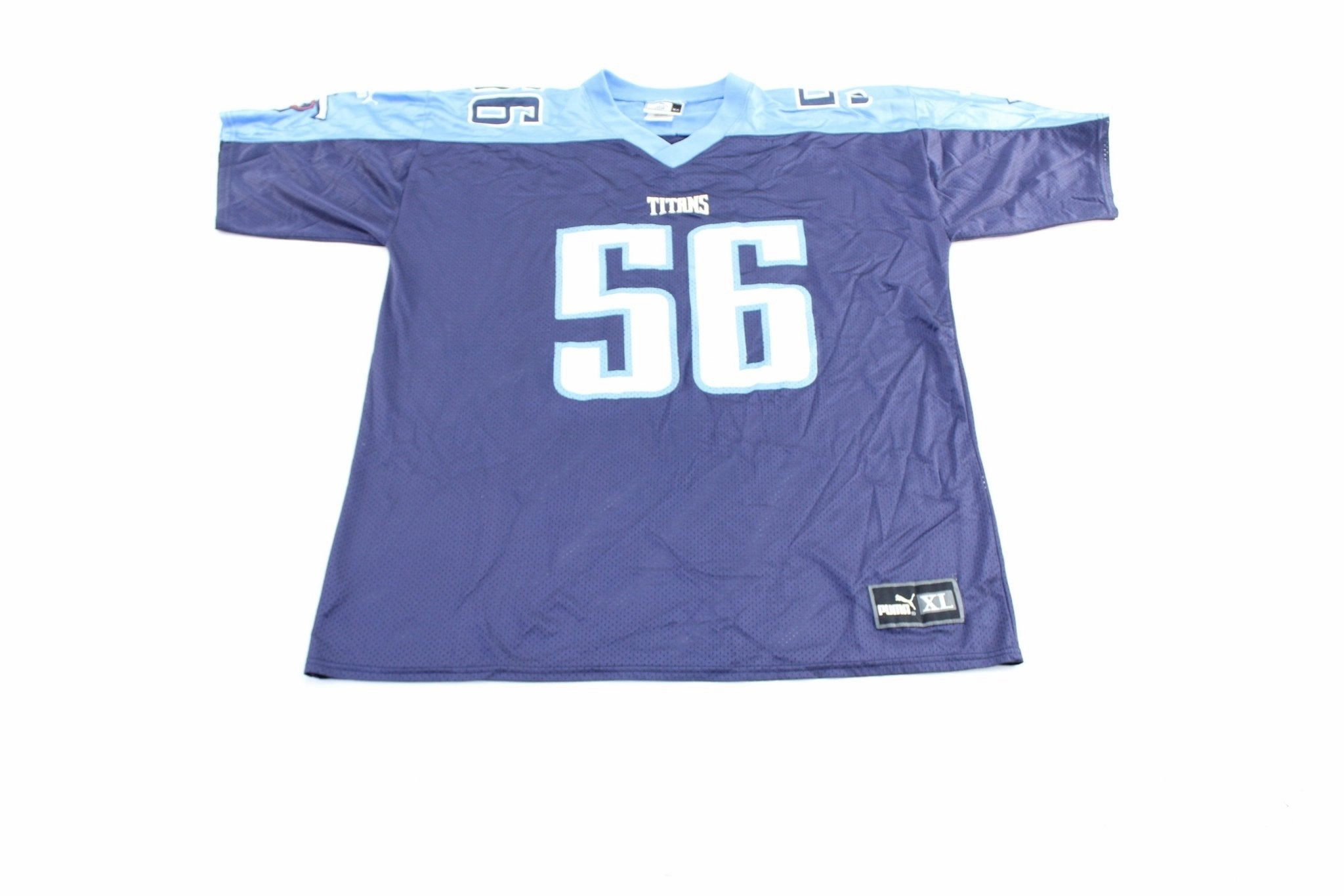 Raglan Sleeve Design Sporty Look Vintage Tennessee Titans Randall Godfrey Football Jersey