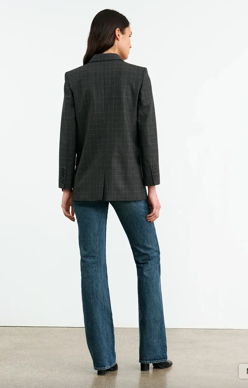 Task Diane Blazer in Espresso Check