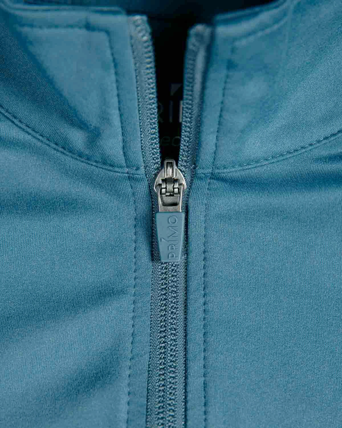 Softshell Fabric Technology Slate Blue HyFlyers Quarter Zip Vest
