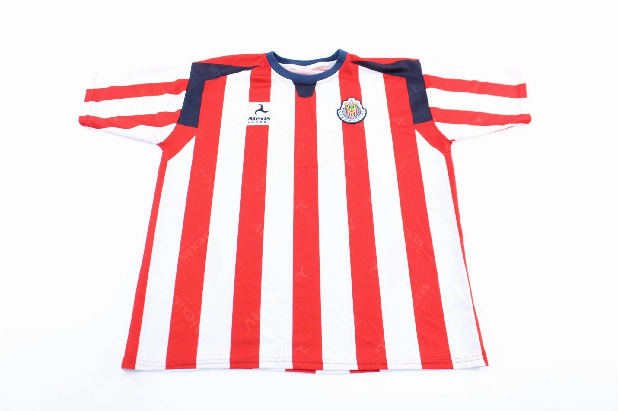 Enhanced Air Circulation Cub Deportivo Guadalajara Striped Soccer Jersey