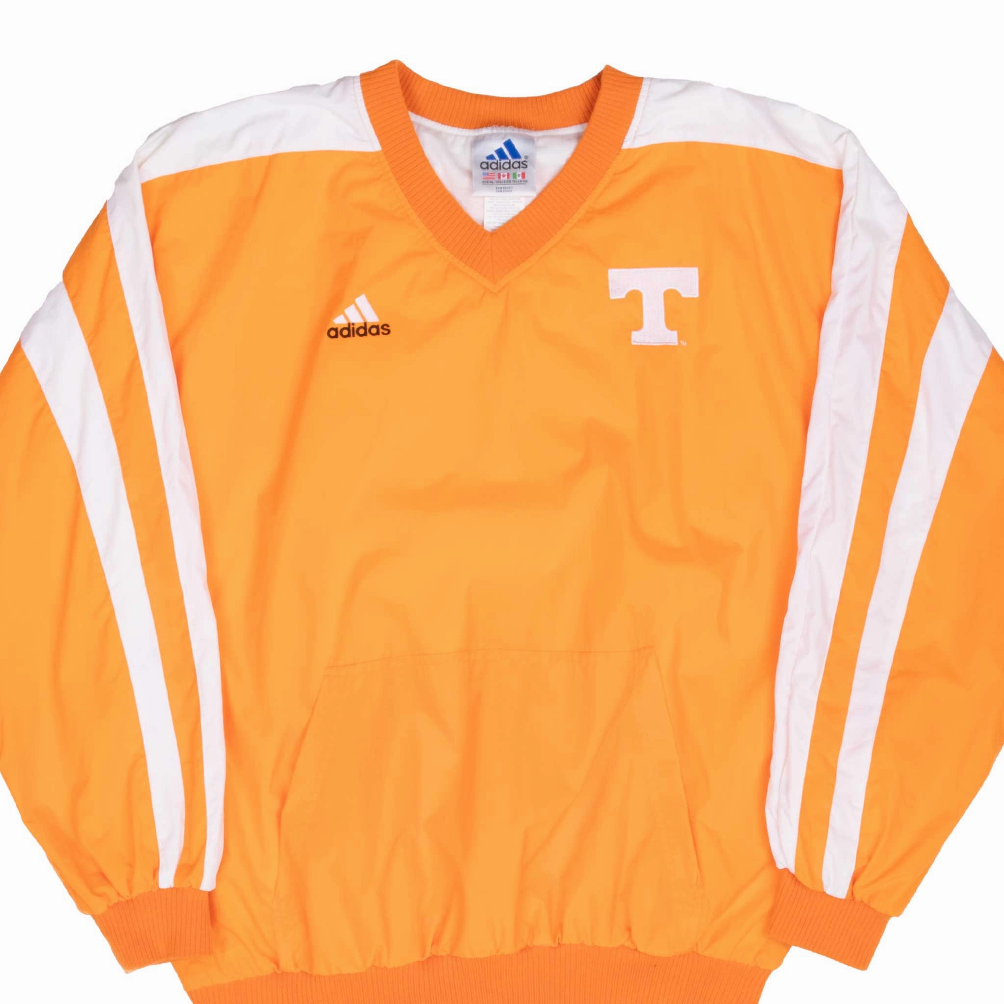 VINTAGE NCAA TENNESSEE VOLUNTEERS ADIDAS PULLOVER WINDBREAKER JACKET 1990S XL Everyday Warmth