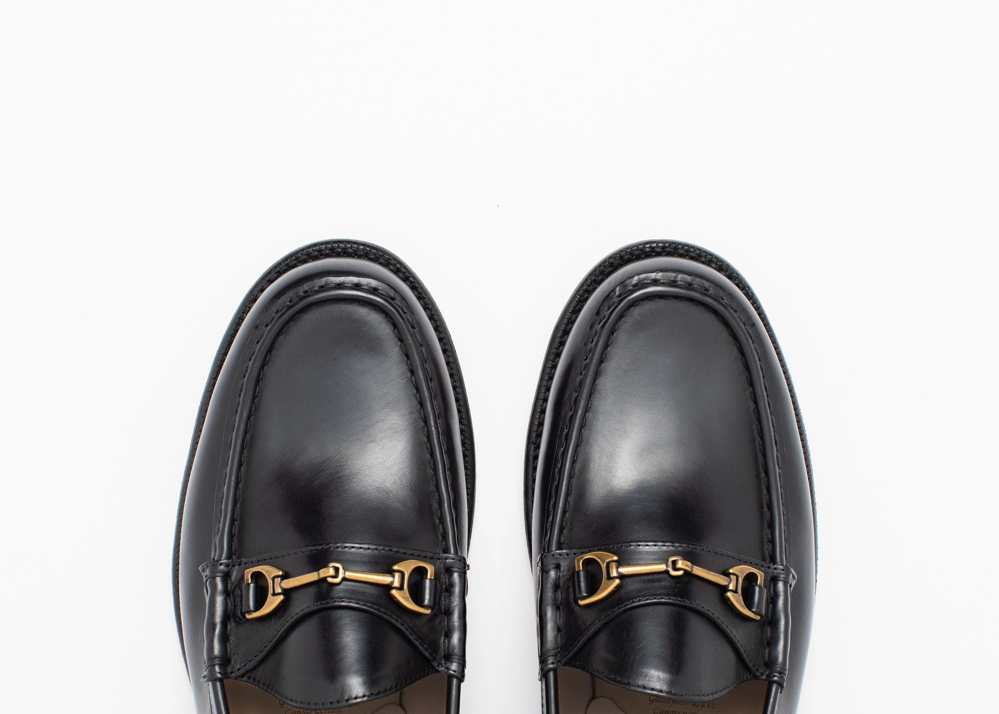 Walk Clear Fair View Horsebit Loafer Black Calf